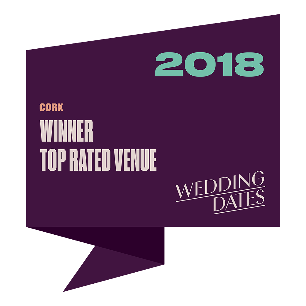 Top Rated Wedding Venue in Cork 2018 Top Rated Wedding Venue in Cork 2018