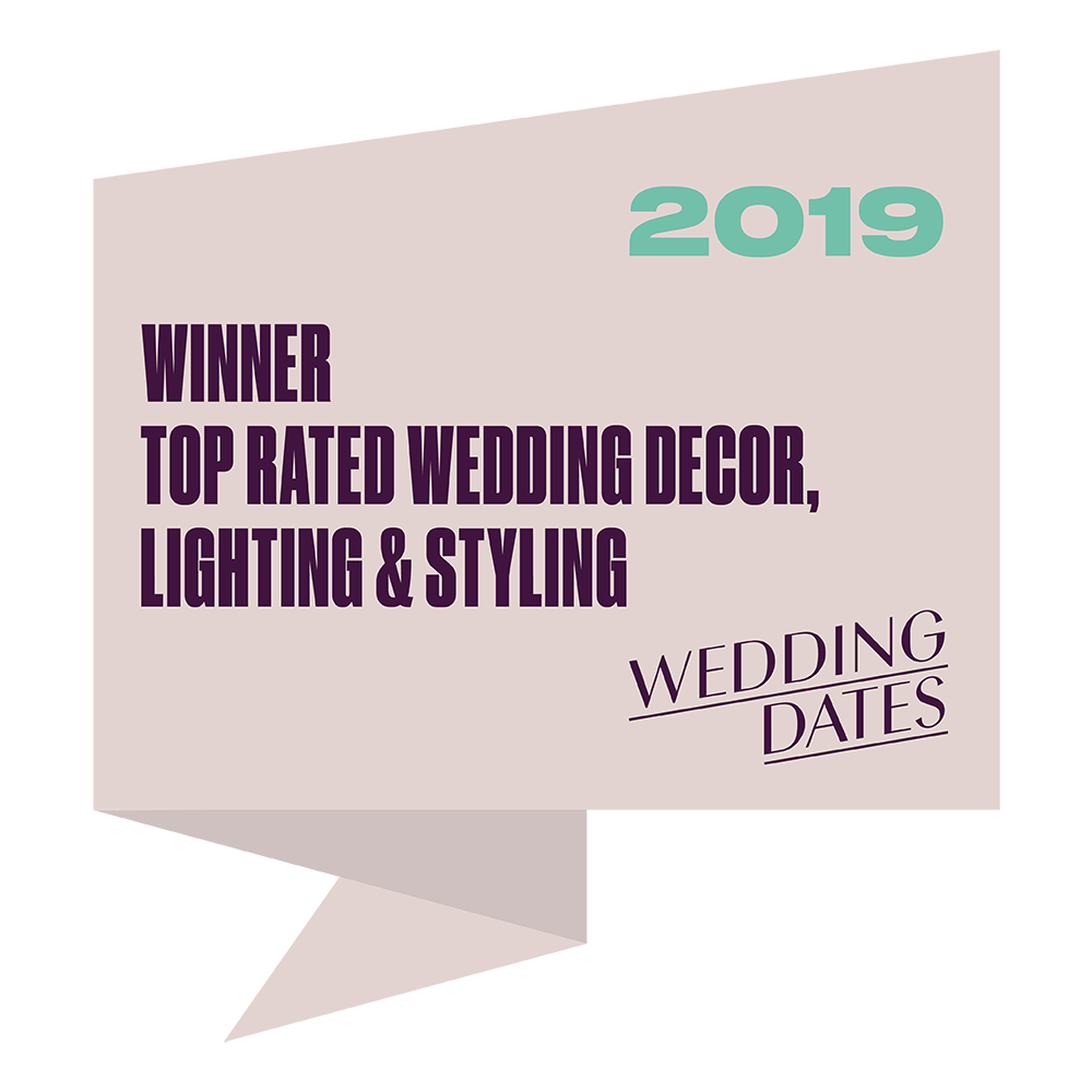 Top Rated Wedding Decor, Lighting & Styling 2019